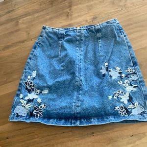 Nordstrom Topshop Mini Skirt Size 8